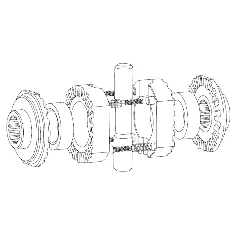 Automatic differential lock for Fiat Panda 4x4